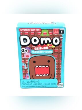 Domo Clip-On Flocked Figure Blind Box